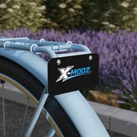 Image 3 of X-Modz Mini License Plate — Custom Decorative Aluminum Tag