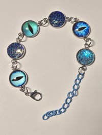Image 1 of Magick Eyeball bracelet- Tidal Glow