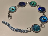 Image 2 of Magick Eyeball bracelet- Tidal Glow