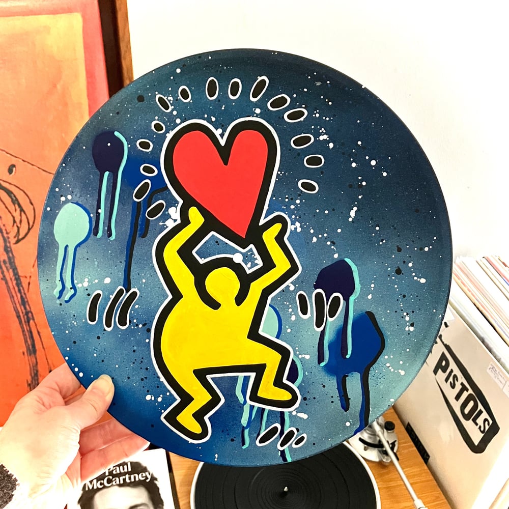 Image of Vinyle Keith Haring Street Art