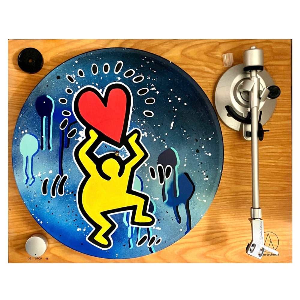 Image of Vinyle Keith Haring Street Art