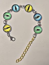 Image 1 of Magick Eyeball bracelet- Toxic Halo