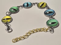 Image 2 of Magick Eyeball bracelet- Toxic Halo