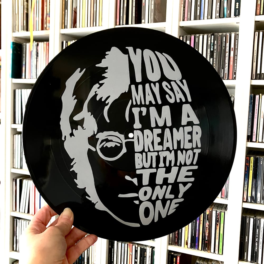 Image of Vinyle John Lennon - "Imagnine"