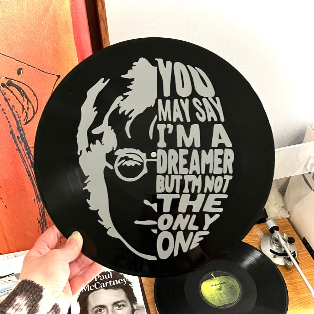 Image of Vinyle John Lennon - "Imagnine"