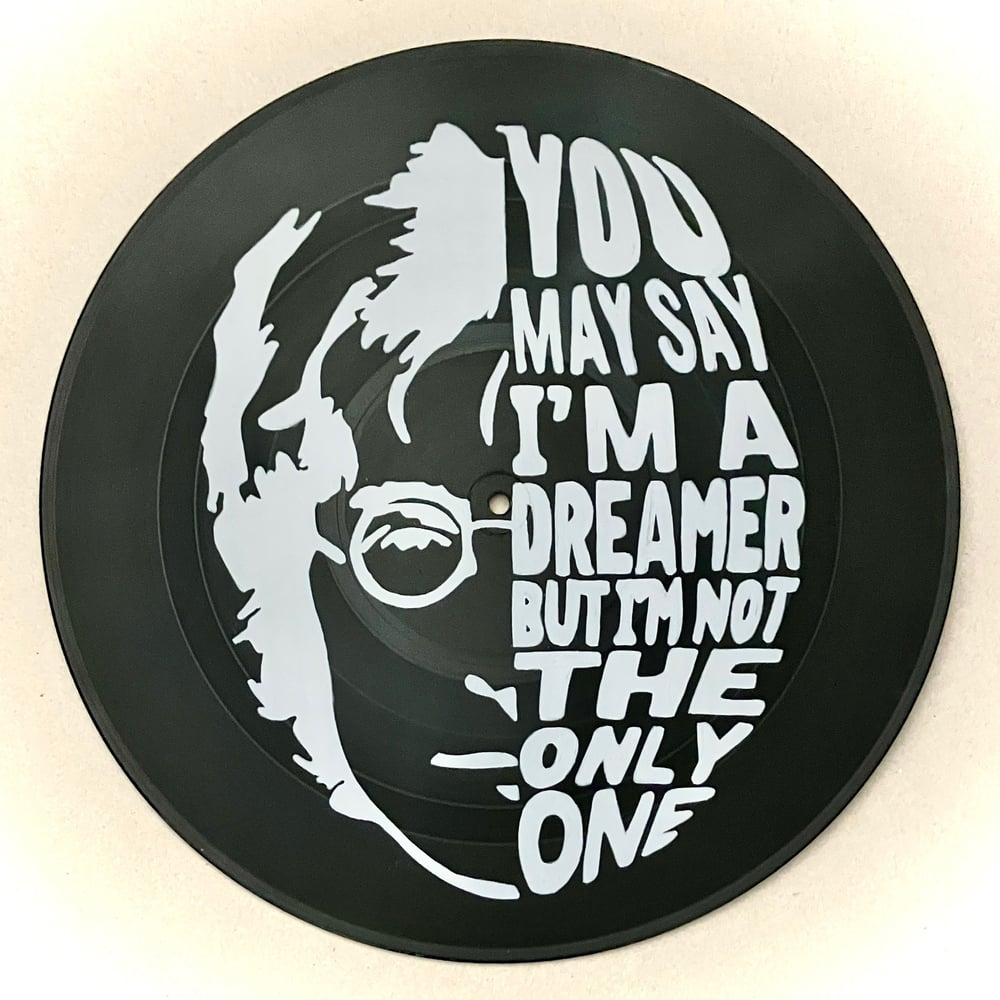 Image of Vinyle John Lennon - "Imagnine"