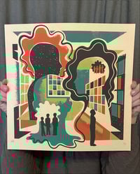 Positive vibes art print