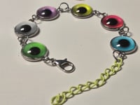 Image 2 of Magick Eyeball bracelet- Sugar Chaos