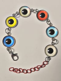 Image 1 of Magick Eyeball bracelet- Riot