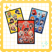 Image 1 of persona series ✨ waterproof vinyl sticker sheets