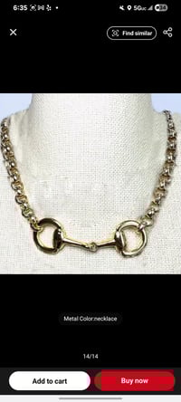 Image 3 of Equestrian Necklace 