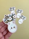 Floral Vase Sticker
