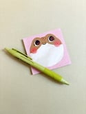Froggy Face Sticky Notepad