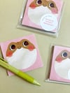 Froggy Face Sticky Notepad