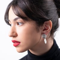 Image 1 of EARRINGS  silver #039-09