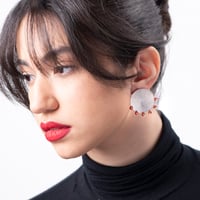 Image 1 of EARRINGS  silver #039-22