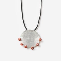 NECKLACE  pendant jasper-silver 925, #039-29