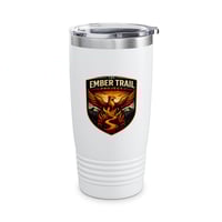 Image 1 of Ember Trail Phoenix Shield Tumbler | 20oz Insulated Stainless Steel