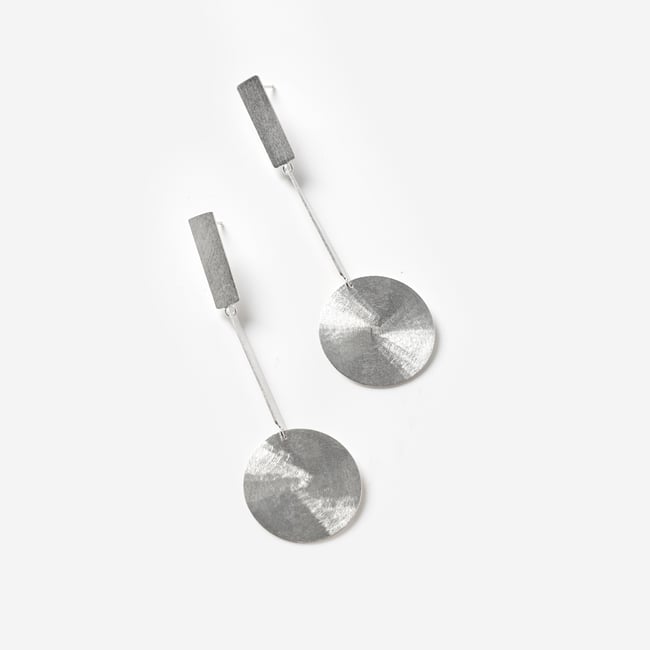  EARRINGS  silver #039-46