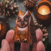 Image 4 of Saxon Yew Owl Amulet (DAM704)