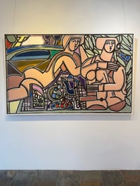 Image 6 of "Picnic In the Shade With View of the Bay" by America Martin