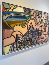 Image 5 of "Picnic In the Shade With View of the Bay" by America Martin