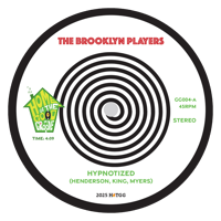 Image 1 of The Brooklyn Players - Hypnotized.  45rpm 7" Vinyl  (Limited to 400 copies)