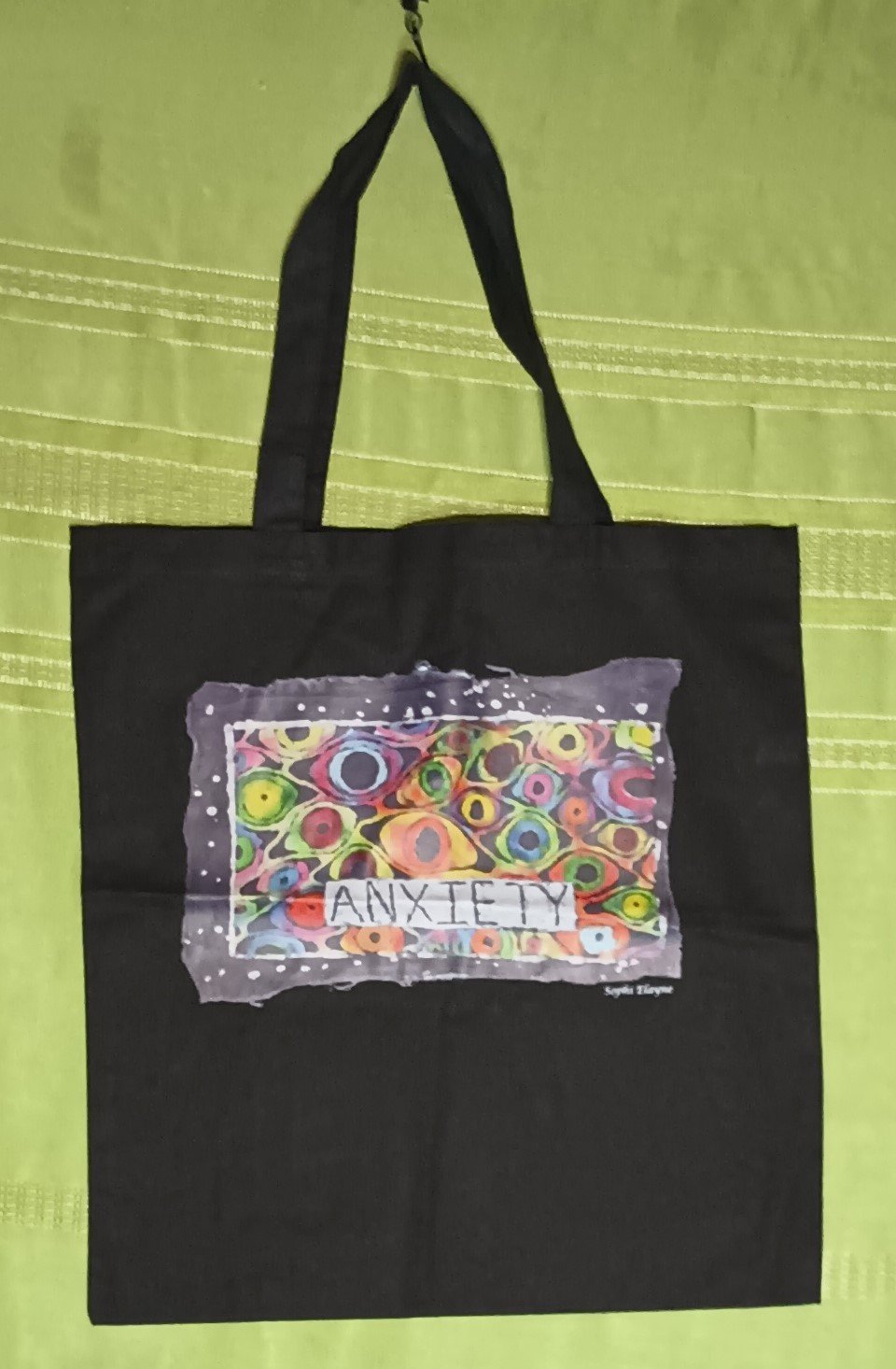 Image of Anxiety - Canvas Tote bag