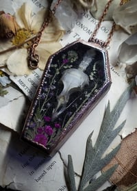 Image 4 of Coffin Amulet - Quail Skull