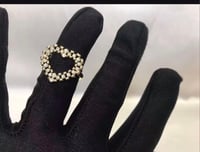 Image 3 of Heart framed cz rollie
