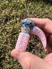 Image 4 of Pink and rainbow 18mm slide