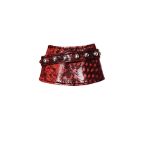 Image 1 of CANDY SNAKE STUD SKIRT