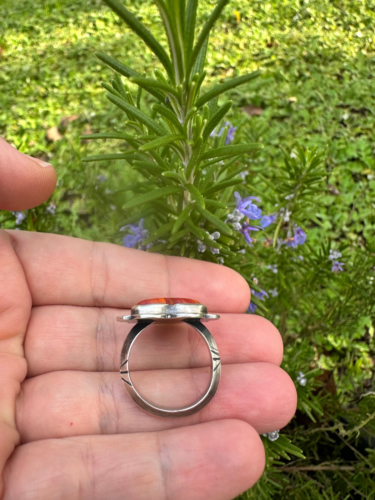 Image of Inlay Heart Ring 