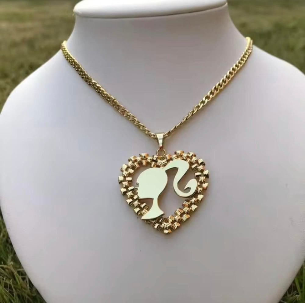 Image of Rollie character charm & chain