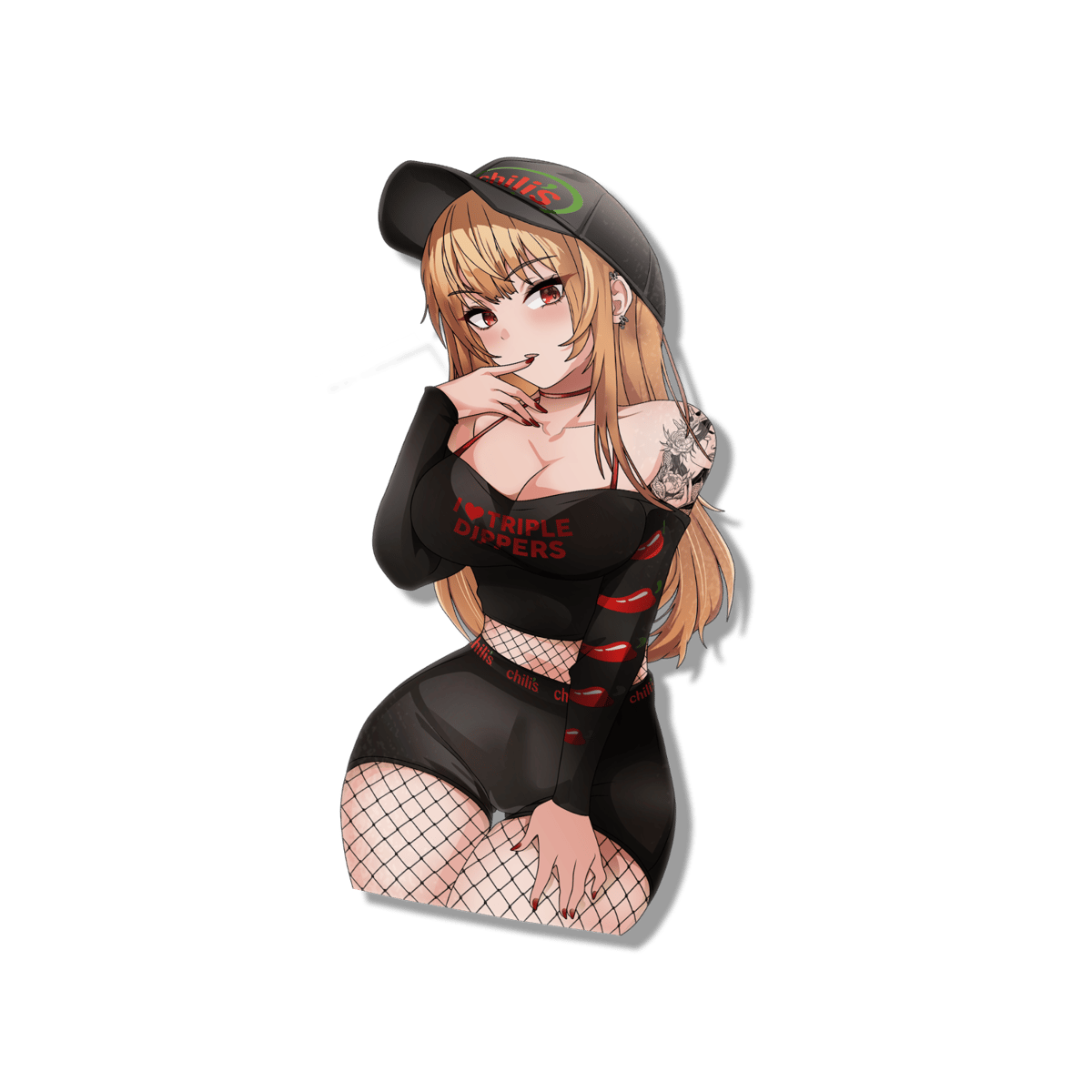 Image of Triple Dipper Chan Sticker