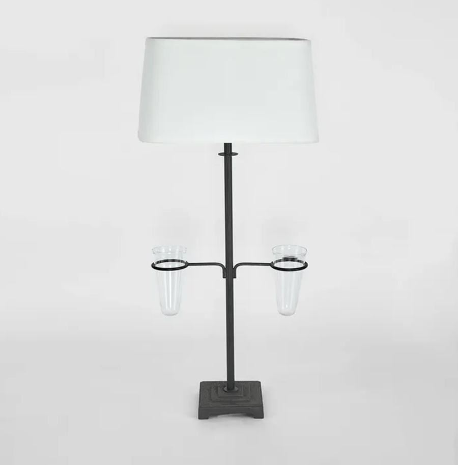 Image of Botanical Lamp with Vases