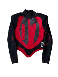 Image 1 of TOP VIN ROUGE BLACK/RED