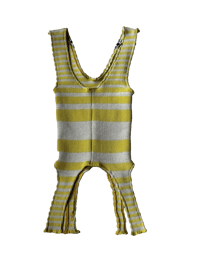 Image 2 of TOP FRENCH LAINE WHITE/YELLOW