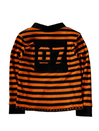 Image 2 of POLO RUGBY ORANGE/BLACK