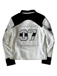 Image 2 of SWEATER RUGBY WHITE/BROWN