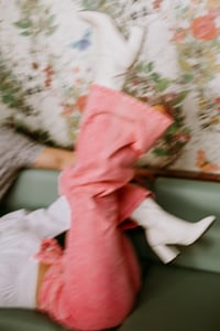 Image 4 of 12:30-Indoor Engagement Session at the Dwell Hotel with Bailey Hill of Blackbird & Rye