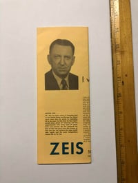 Image 1 of 1950’s Milton Zeis Tattoo advertising pamphlet 