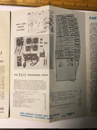 Image 4 of 1950’s Milton Zeis Tattoo sales pamphlet 