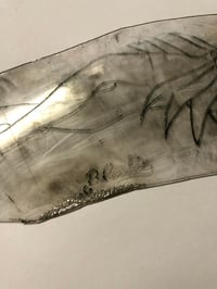 Image 3 of Brooklyn Blackie Signed acetate pinup hula girl 