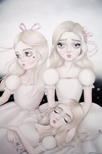 Image 4 of 'Into The Rose Garden' Original Artwork ♡