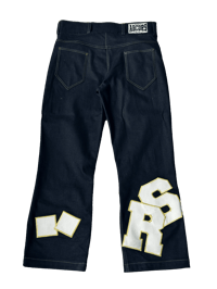 Image 2 of JEAN ABCDRS BLUE/YELLOW