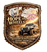 Hope On Wheels 2026 Event Decal