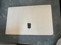 Image 3 of Desk Calendar Blue and Yellow