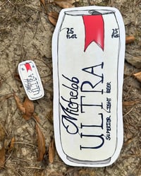 Michelob Ultra Woodcut