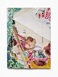 Image 1 of februllage studio originals, day twenty-two: ‘pink’